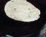 A picture of step 7 of Afghani fateer piyazi.
