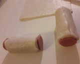 Foto del paso 4 de la receta: Masa casera para salchichas envueltas