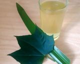 รูปขั้นตอนการทำที่ 3 ของ ชาใบเตย &ไชยา Pandan &Chaya leaves Tea