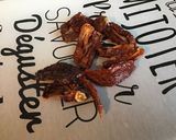 Une image de l'étape 5 de Filets de cabillaud aux épices, crème de curcuma et tomates séchées.