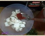A picture of step 4 of Paneer Salad.