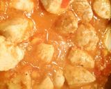 A picture of step 9 of Chicken & veggie curry with spices (Chicken Jalfrezi) ☺.