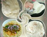 A picture of step 7 of Veg kabab paratha.