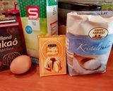 Lekváros - kakaós kevert sütemény recept fázis 1 fotója