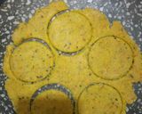 A picture of step 6 of Baked achari Rose Mathri.