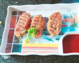 A picture of step 5 of Soya veg kabab.