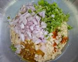 A picture of step 1 of Sattu Pyaaz Paratha With Aam Ki Meethi Chutney/ Special Breakfast For Mother's Day.