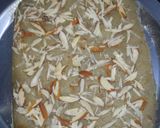 A picture of step 6 of Banana Coconut Burfi.