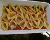 Foto del passaggio 3 della ricetta Conchiglioni al forno