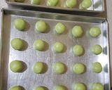 Foto langkah ke 3 dari resep Putri salju pandan eggless.