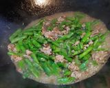 肉鬆欖菜炒四季豆的食譜步驟4照片