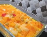 Foto langkah ke 4 dari resep Puding Tahu Siram Buah Segarr.