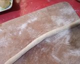 A picture of step 2 of Twisted doughnuts.