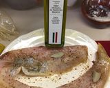 Foto del paso 1 de la receta: Filete de pescado Hamachi en salsa de azafrán con el toque Sonorense