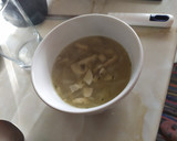 Foto del paso 4 de la receta: Sopa de champiñones y cebolla