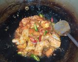 Foto langkah ke 4 dari resep Ayam Pete Bumbu Pedas Manis.