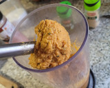 Foto del paso 5 de la receta: Hamburguesa de Garbanzos especiados, cebolla y pimiento rojo