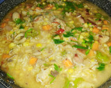 Foto del paso 5 de la receta: Arroz en sartén con cerdo, zanahoria y maíz tierno