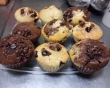 Foto del paso 7 de la receta: Muffins de chocolate y marmolados