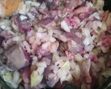 Csirkemáj pörköltösen recept fázis 1 fotója