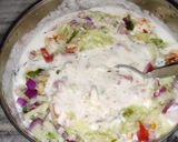 मिक्स वेज रायता (Mix veg Raita recipe in hindi) रेसिपी चरण 3 फोटो