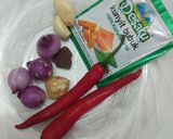 Foto langkah ke 1 dari resep Gulai Rebung Labu Siam.