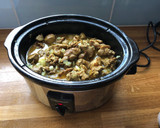 A picture of step 7 of Slow cooked lamb tagine.