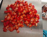 Foto del paso 2 de la receta: Papas con salchicha al sartén