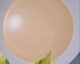 Foto langkah ke 1 dari resep Mille crepe cake taro cream durian.