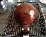 A picture of step 7 of Spherical Chocolate & Orange Cake.