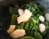 A picture of step 2 of Green Chutney.
