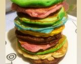 Φωτογραφία βήματος 5 της συνταγής Τα Pancakes των χρωμάτων ♠️💜(νηστίσιμο)