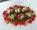 Stuffed capsicum/ bell pepper recipe step 5 photo