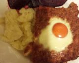 Tört krumpli, cékla és tojásos fasírt recept fázis 6 fotója