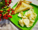 A picture of step 4 of Roasted Gobhi sandwich.
