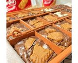 Foto langkah ke 6 dari resep Brownies lotus biscoff.