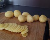 Une image de l'étape 1 de Gratin dauphinois, menthe et cumin.