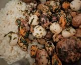 Une image de l'étape 7 de Risotto aux fruits de mer et champignons de Paris au Cook Expert.