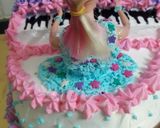 A picture of step 6 of Piano cake.