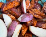 A picture of step 5 of Potato wedges.