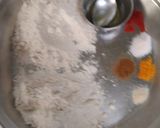 A picture of step 1 of Desi Jowar Chana Quesadilla.