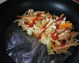 รูปขั้นตอนการทำที่ 3 ของ Rice paper omelet พิซซ่าเวียดนาม