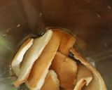 Foto langkah ke 2 dari resep Puding Bengbeng with Pinggiran Kulit Roti.