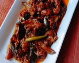 A picture of step 12 of Baingun ka salan.