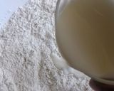 A picture of step 3 of Cardamon Mandazi.