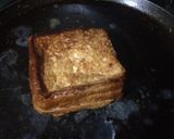 A picture of step 3 of Rabdi Bread SandWich.