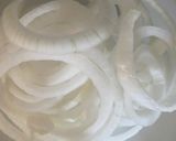 Foto del paso 1 de la receta: Aros de cebolla - keto
