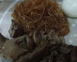 Foto del paso 6 de la receta: Huevos mollet con vermicelli y setas