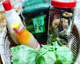Hình bước làm 1 của món 🥒🥗 Salad da cá sấy giòn 💚