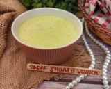 A picture of step 6 of Lauki Raita (without tarka).